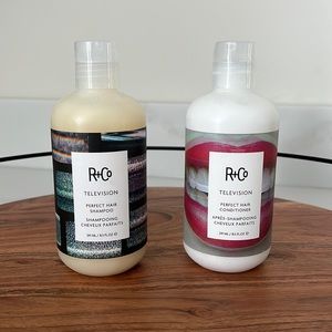 Television perfect hair shampoo and conditioner